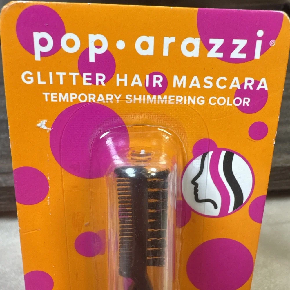 Pop-Arazzi Glitter Hair Mascara Pink‎
